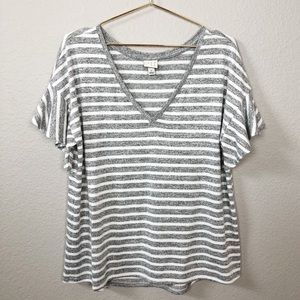 a new day Tops - A New Day Flared Sleeves Striped Top a new day Tops - A New Day Flared Sleeves Striped Top